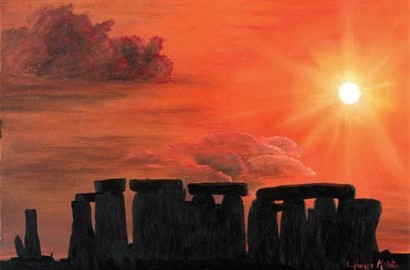 Stonehenge Sunset